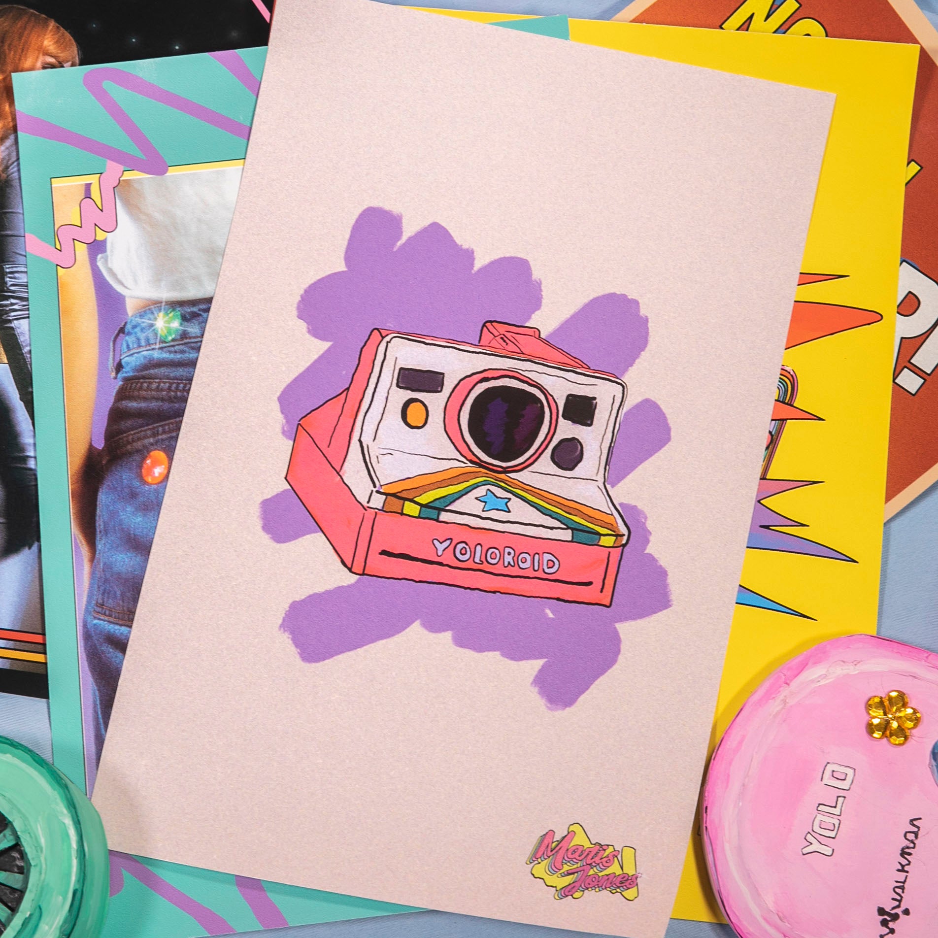 Yoloroid 11x17 Poster